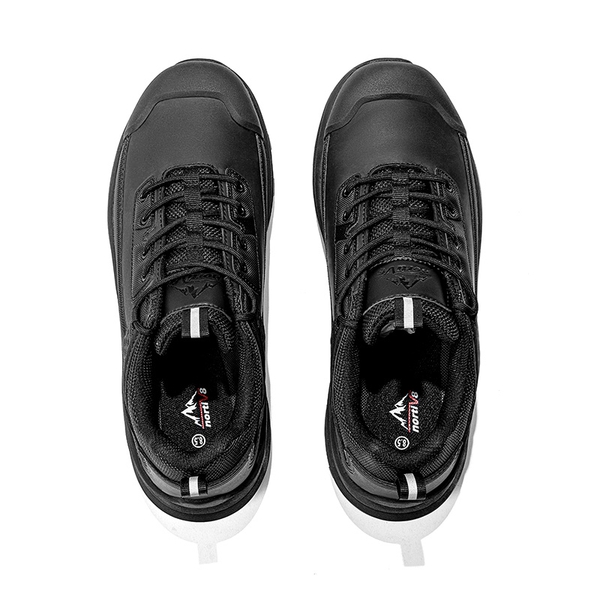 Non-Slip Waterproof Lightweight Hiking Shoes - BLACK - 7